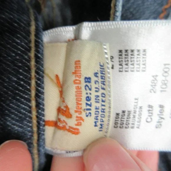 Citizens of Humanity Ric Rac #108 Stretch Low Waist Bootcut Jeans Size 28 - Picture 8 of 15